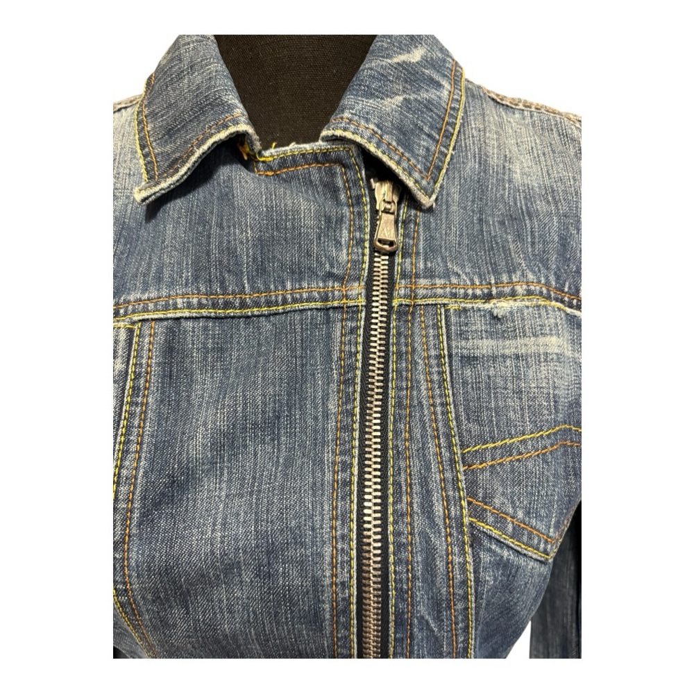 Armani Jeans Indigo Denim Jacket Series 002. - Picture 3 of 11